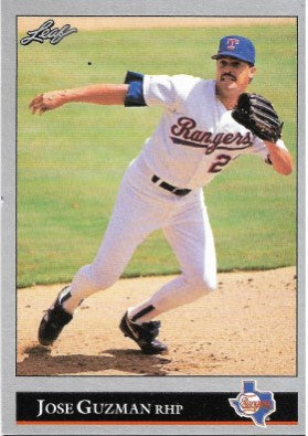 1992 Leaf Baseball Card #222 Jose Guzman