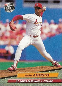1992 Fleer Ultra Baseball Card #562 Juan Agosto
