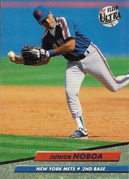 1992 Fleer Ultra Baseball Card #533 Junior Noboa