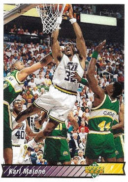 1992-93 Upper Deck Basketball Card #112 Karl Malone