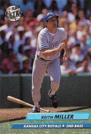 1992 Fleer Ultra Baseball Card #375 Keith Miller