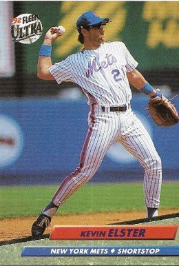 1992 Fleer Ultra Baseball Card #231 Kevin Elster