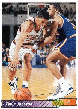 1992-93 Upper Deck Basketball Card #119 Kevin Johnson