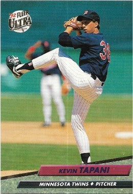 1992 Fleer Ultra Baseball Card #98 Kevin Tapani