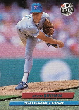 1992 Fleer Ultra Baseball Card #438 Kevin Brown