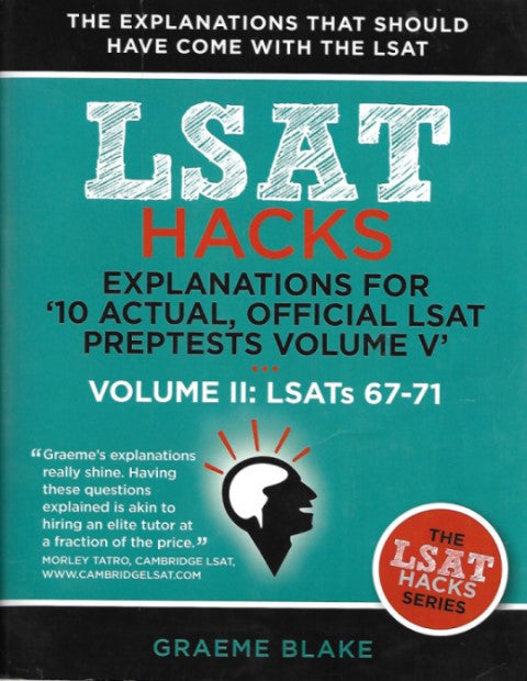 LSAT Hacks - Front Cover