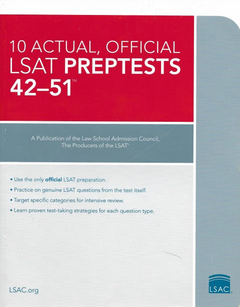 LSAT Preptests - Front cover