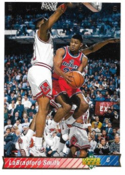 1992-93 Upper Deck Basketball Card #80 LaBradford Smith