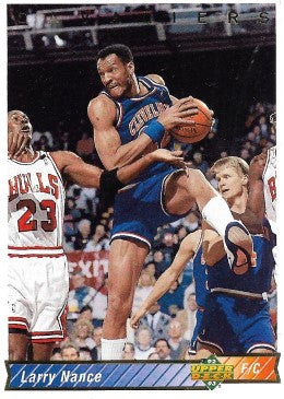 1992-93 Upper Deck Basketball Card #281 Larry Nance
