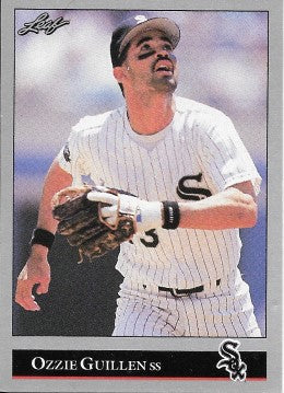 1992 Leaf Baseball Card #149 Ozzie Guillen