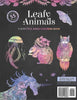 Leafy Animals A Leafy Coloring Book For Adults - Back