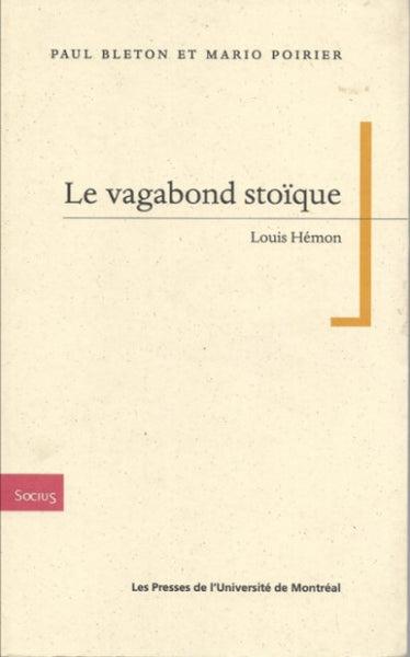 Le Vagabond Stoique Louis Hémon