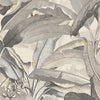 Solid Vinyl Pre-pasted Jayden Polynesian Leaves Wallpaper