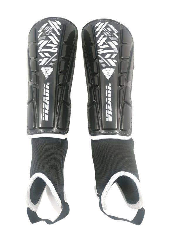 Vizari Malaga Shin Guard, Black/White