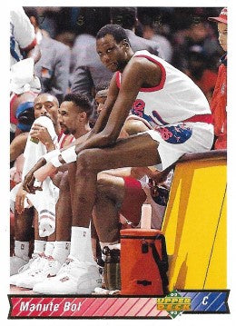 1992-93 Upper Deck Basketball Card #277 Manute Bol
