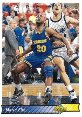 1992-93 Upper Deck Basketball Card #28 Mario Elie