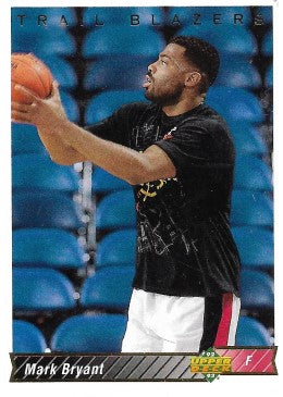 1992-93 Upper Deck Basketball Card #246 Mark Bryant