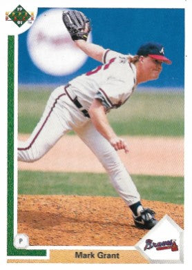 1991 Upper Deck Baseball Card #301 Mark Grant