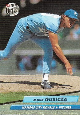 1992 Fleer Ultra Baseball Card #70 Mark Gubicza