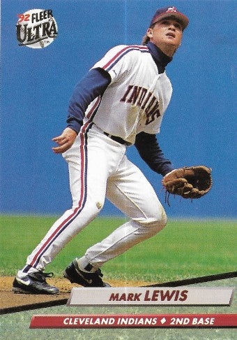 1992 Fleer Ultra Baseball Card #51 Mark Lewis