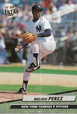 1992 Fleer Ultra Baseball Card #413 Melido Perez