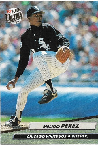1992 Fleer Ultra Baseball Card #42 Melido Perez