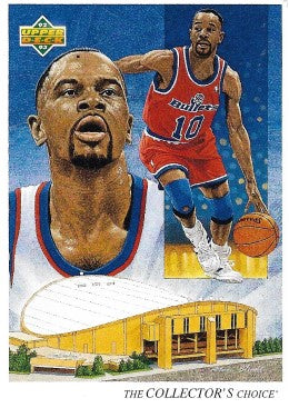 1992-93 Upper Deck Basketball Card #36 Michael Adams - Collector's Choice