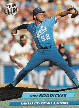 1992 Fleer Ultra Baseball Card #67 Mike Boddicker