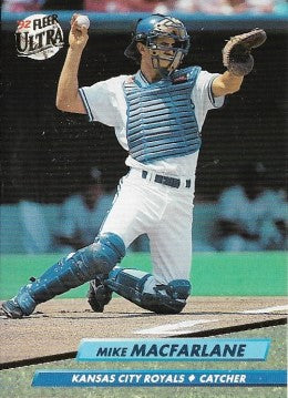 1992 Fleer Ultra Baseball Card #73 Mike Macfarlane