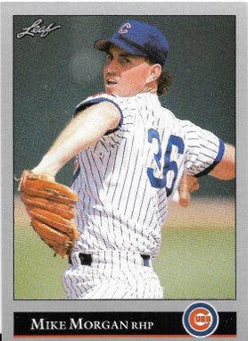 1992 Leaf Baseball Card #204 Mike Morgan