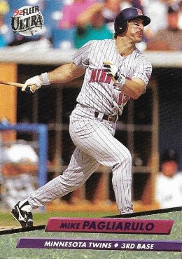 1992 Fleer Ultra Baseball Card #96 Mike Pagliarulo