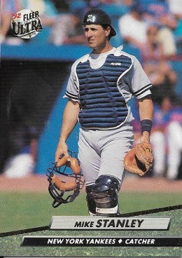1992 Fleer Ultra Baseball Card #416 Mike Stanley