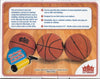 Brybelly Set of 3 5-Inch Mini Basketballs w/Needle & Inflation Pump