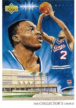 1992-93 Upper Deck Basketball Card #45 Mitch Richmond - Collector's Choice