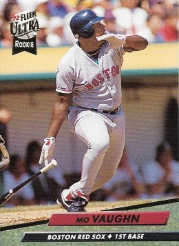 1992 Fleer Ultra Baseball Card #23 Mo Vaughn