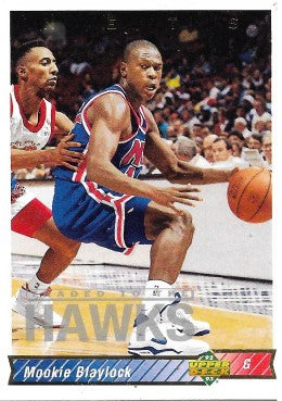 1992-93 Upper Deck Basketball Card #151 Mookie Blaylock