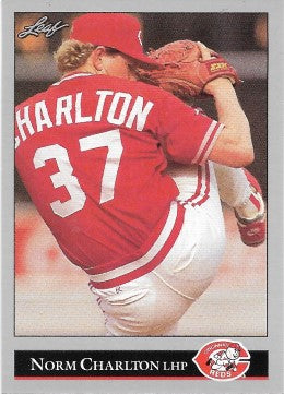 1992 Leaf Baseball Card #120 Norm Charlton