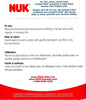 NUK Reusable Nursing Pads, 6 Pack