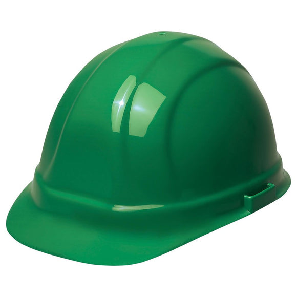ERB Omega II Cap Style Hard Hat with Mega Ratchet, Green