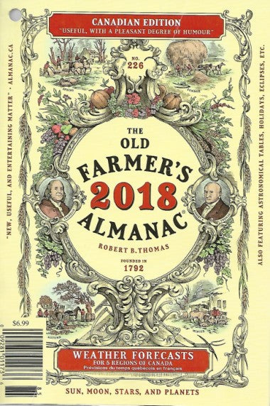 Old Farmer's Almanac 2018