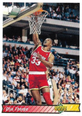 1992-93 Upper Deck Basketball Card #140 Otis Thorpe