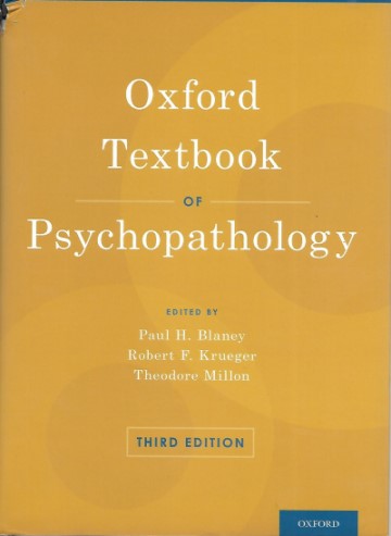 Oxford Textbook of Psychopathology - Front