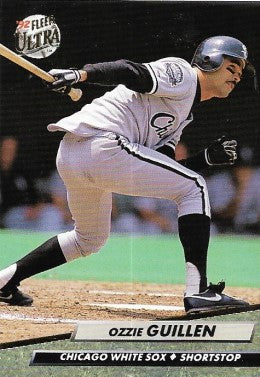 1992 Fleer Ultra Baseball Card #35 Ozzie Guillen