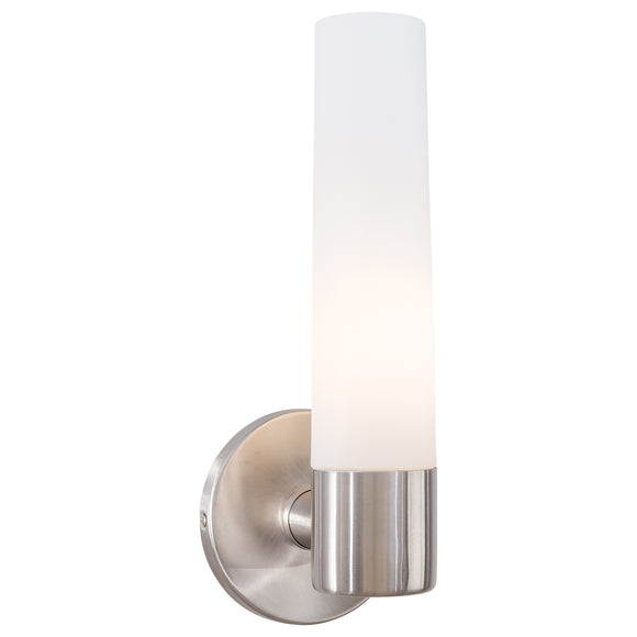 George Kovacs Saber 1-Light Wall Sconce - 4.75W in. Brushed Stainless