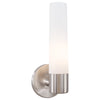 George Kovacs Saber 1-Light Wall Sconce - 4.75W in. Brushed Stainless