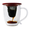 Primula Coffee Brew Buddy Single Cup Coffee Maker, Red