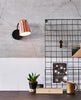 Seed Design Dobi Wall Lamp, Copper/Black 1-light
