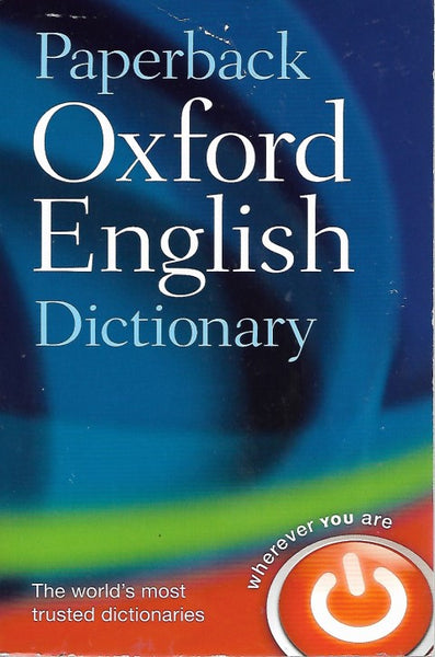 Paperback Oxford English Dictionary  - Front