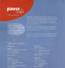 Pause Cafe Manuel - Back Cover