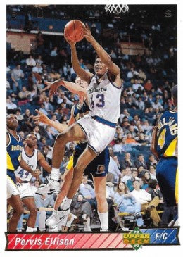 1992-93 Upper Deck Basketball Card #244 Pervis Ellison